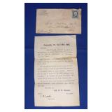 June 3 1880 9th Cav Reunion Invitation