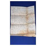 Civil War Letter January 17 1863