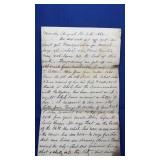 Civil War Letter August 8 1864