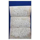 Civil War Letter 9th PA Cav CampJordan Jan 20 1863
