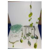 Green Jewelry Lot