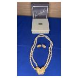 1988 Avon Kenneth Jay Lane Papillon Necklace Clip
