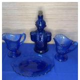 Blue Glass lot