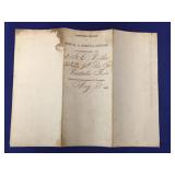 Civil War Med&Hos Supplies 9th Pa Cav Aug 3 1863