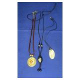 Leather Necklace lot