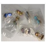 Multi Color Clip Earring lot