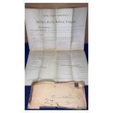 1897 Northern Pacific  Railway Land Contract