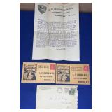 1917 Seed Co Letter & Post Cards