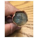 Roll of 50 Wheat Pennies