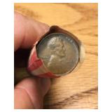 Roll of 50 Wheat Pennies