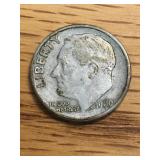 1950 D Roosevelt Dime
