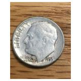 1956 Roosevelt Dime