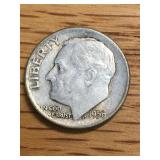 1956 D Roosevelt Dime