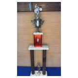 34" 1984 Drag Race 1st Place Roy Hagadorn Trophy