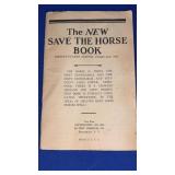1927 The New Save the Horse Book
