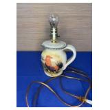 Pitcher Lamp 11" tall works
