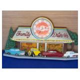 Coke Drive In  Clock untested