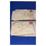 1909 1910 Letter lot