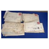 1907 Letter lot