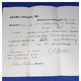 1880 Affidavit of Death