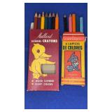Vtg Colored Pencil lot