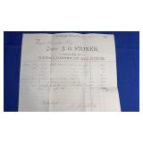 1894 Lumber Receipt
