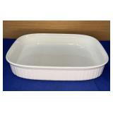 Corning French White 14x11 Baker
