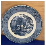 10" Currier & Ives Plate