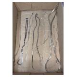 Silver Necklace lot 2 marked 925