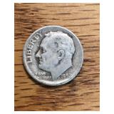 1952 S Roosevelt Dime
