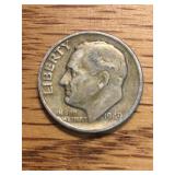 1949 D Roosevelt Dime