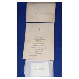 1913 High School Graduation Invitation