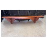 60" Wood Mantle  no shipping