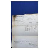 Civil War Medical Supplies Invoice Nov 16 1863