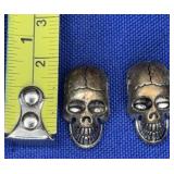 Skull Pendants unmarked