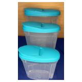 set of 3 Food Storage 7", 9.5", 11"