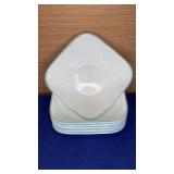 Corelle Vitrelle Square Bowl lot
