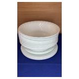 Corelle lot 9 bowls 2 saucers 4 bread