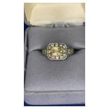 sz 6 Ring marked 925 China CZ