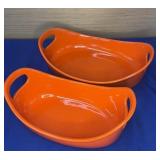 set of 2 Rachel Ray 1.25qt, 2.25qt Bakers