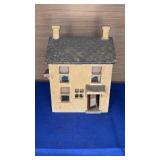 Homemade Wood Train Village Building 6x5x7