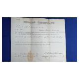 9th PA Cavalry Medical Leave November 19 1863