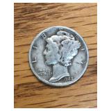 1942 D Mercury Dime
