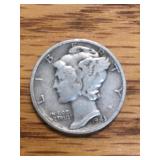 1943  Mercury Dime