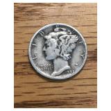 1943 S Mercury Dime