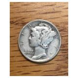 1941 S Mercury Dime