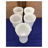 Harvest Grape Footed Goblets 5-1/2
