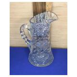 Cut Crystal Water Pitcher 9-1/2