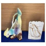 Parrott / Ship Wall Pocket lot 5"/8"