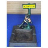 Wilton Cast Iron Souvenir Ashtray 4"